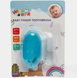 BPA Free Silicone Baby Finger-Brush with Case