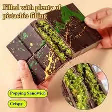 Dubai Pistachio Kunafa Chocolate Dubai Chocolate 230g