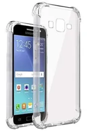 Thickballoon Shockproof Transparent Back Cover For Samsung Galaxy J5 (2015)
