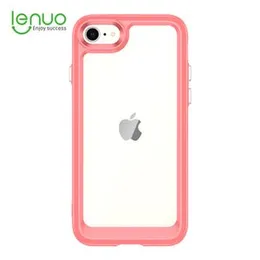 iPhone SE / 7 / 8 Case Lenuo Cover For iPhone SE / 7 / 8 Case Coque Fundas Hard Translucent Clear Case