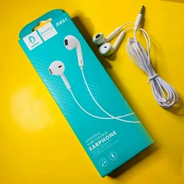 DENMEN Universal Wired Control Earphone - In-Ear 3.5mm Earphone with Microphone (DR01) / Designed Earphones for iPhone iPad and Android / Earpods with