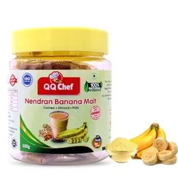 QQ Chef Nendran Banana Malt Mix, Natural Drink for Kids, Adults, Elders, Natural & Homemade (100gm)FROM INDIA(NUZ)