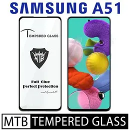 Samsung Galaxy A51 Branded MTB High Quality Screen Protector Full Glue 9D MTB tempered Glass for Samsung Galaxy A51