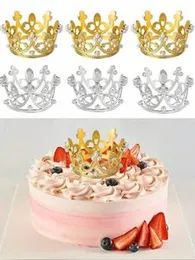 Mini Crown Cake Decorations for Birthdays, Weddings, Valentine'S Day, And Christmas Mini Plastic Cake Crown