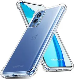 OnePlus 9 Transparent Shockproof Bumper Case For OnePlus 9 Back Cover
