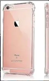 iPhone 6 plus Transparent Clear Shockproof Bumper Clear View tpu Protective case Back cover for iPhone 6 plus