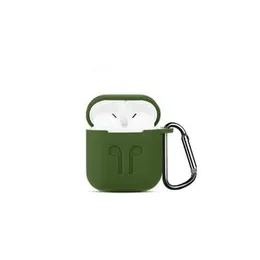 Green Silicone Case For Airpods 1/2