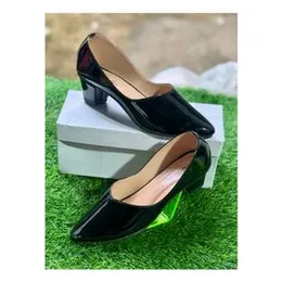 Girls Box Heel court shoes Part Shoes