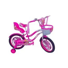 Lovely girls bike Children bicycle with Ages 6 to 10 Years Training wheels Bell Basket 16 inch Pink enjoy cycleing safty for kids|.
