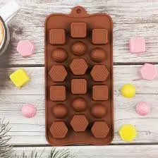 Chocolate Bar Mold With Different Patterns