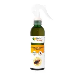 Herbal Strategi Cockroach Repellent Spray 200 ML | 100% herbal, eco-friendly, and biodegradable | No Side effects | Ayush Certified