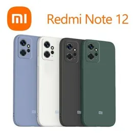Redmi note 12S Hard Silicone Back cover case with Logo For Redmi note 12S