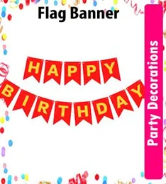 Birthday Decoration Balloon set Pink First Birthday Girl With Banner