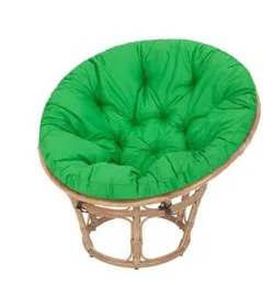 papasan chair with cushion.