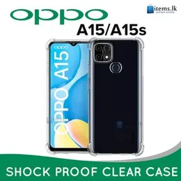 Luxury Transparent ThickBallon Bumper Case For OPPO A15 / A15s Crystal Transparent Premium Quality Shockproof Protective Phone ShellOPPO A15 / A15s So