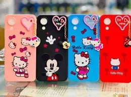 For Techno Spark 7 New Ladies Hello Kitty Mickey mouse Case Slimfit Matte Attractive Back cover for Techno Spark 7