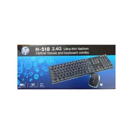H-518 Wireless Optical Mouse and Keyboard Combo 2.4G