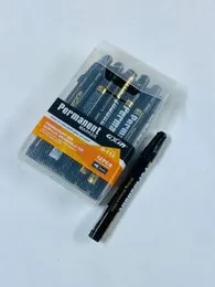 1/5Pcs White And Black Marker Pen Express Waterproof Tire Pen Permanent Oiliness Ink Paint Pen For Glass Wood Cloth