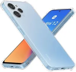 REDMI 12 5G Shockproof Clear Case Transparent Back Cover For REDMI 12 5G