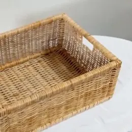 Cane Ware Hamper Box, Gift ,Organizer Storage Box