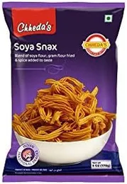 Chheda's Soya Snax, 170 gm | Authentic Indian Namkeen | Traditional Indian Snacks. FROM DUBAI (SAM)