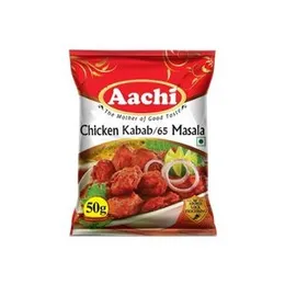 Aachi Chicken Kabab / 65 Masala 50g – Authentic Indian Spice Mix