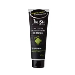 Junsui Natural Oil Control Charcoal Face Wash - 100G