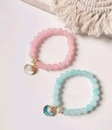 Shell charm jelly beats bracelets