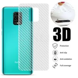 Carbon Fibre back stickerFor Redmi Note 10 Lite
