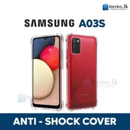 Luxury Transparent ThickBallon Bumper Case For Samsung Galaxy A03s Crystal Transparent Premium Quality Shockproof Protective Phone Shell Samsung A03s