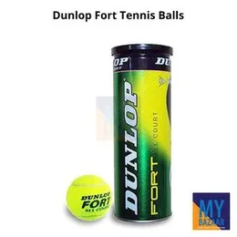 Dunlop Fort Tennis Balls for Cricket  Tennis 3pcs.