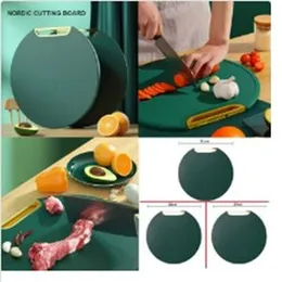 ROUND TYPE GREEN CUTTING BOARD 35 CM CARTON PRICE Round Type Cutting Board