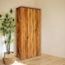 Melamine Cupboard 6X3 - 5 year warranty -drack brown