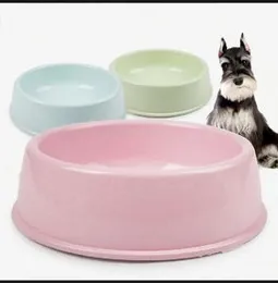 Pet Bowl Portable Pet Food Bowl Cat Feeding Bowl Dog Bowls Round Bowls