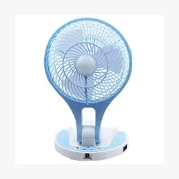 Rechargeable Fan with LED Light