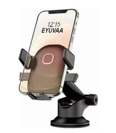 Universal Long Arm Car Mobile Phone Holder for Dashboard & Windshield Vent 360 Degree Rotation Car Mobile Stand