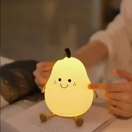 Cute Baby Pear Night Lamp