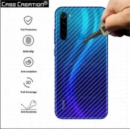 Carbon fibre Transparent back sticker for Redmi Note 8