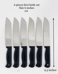 6 pcs Kiwi Knife set Size 6 Inches
