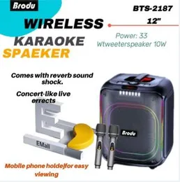BTS 2187 WIRELESS SPEAKER