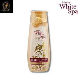 Mistine White Spa Lotion Swiss Gold Serum 200ml.