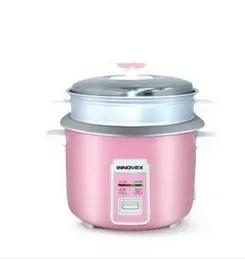 Innovex IRC156 1.5L Rice Cooker – Aluminium Inner Pot | Stainless Steel Lid | Steamer Compartment