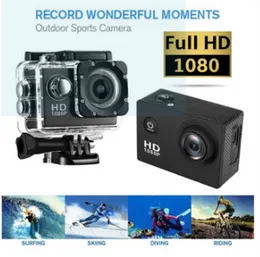 Waterproof Sports Camera HD 1080P Mini Model 2.0 inch Screen Underwater 30m Shooting Camera Outdoor Kit Loop Recording