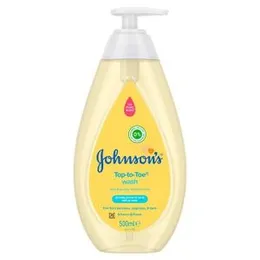 Johnson's Top To Toe Wash 500ml – Gentle Baby & Kids Body Cleanser