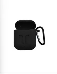 Silicone case for Airpod 1/2 With Carabiner