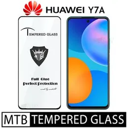 Huawei Y7A Branded MTB High Quality Screen Protector Full Glue 9D MTB tempered Glass for Huawei Y7A