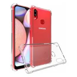 Thickballoon Shockproof Transparent Back Cover for Samsung A10E