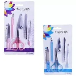 Professional Quality 6 in 1 Manicure Set - Tweezer, Nail cutter, Ear pick, Scisser