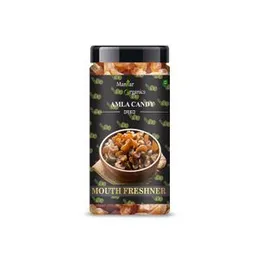 ManHar Organics Dried Amla Candy Jar 150gm - Dry Indian Gooseberry Fruit Mouth Freshener |Sweet and Sour | Rich in Vit C | After Meal Digestive(FROM I