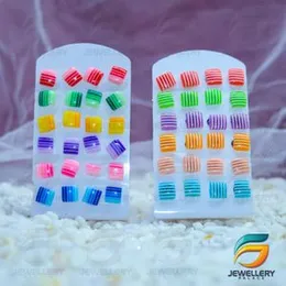 Ribbon Jelly Square Earrings Fancy and Stylish For Girl & Women